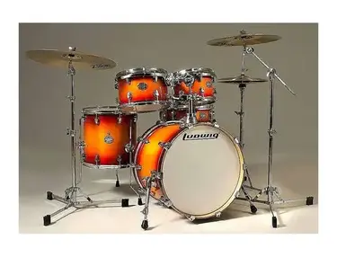 Ludwig LCB522PX Element Birch Pop 8x10 / 9x12 / 16x16 / 18x22 / 5x14" 5pc Shell Pack