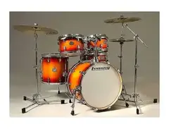 Ludwig LCB522PX Element Birch Pop 8x10 / 9x12 / 16x16 / 18x22 / 5x14" 5pc Shell Pack main image