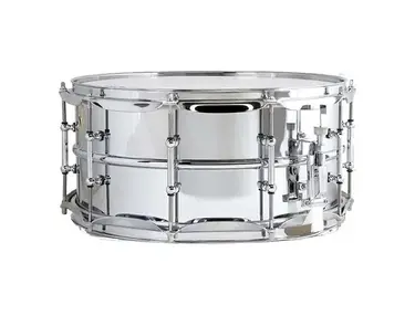 Ludwig LM402T Supraphonic 6.5x14" Aluminum Snare Drum with Tube Lugs