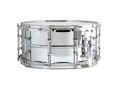Ludwig LM402T Supraphonic 6.5x14" Aluminum Snare Drum with Tube Lugs main image
