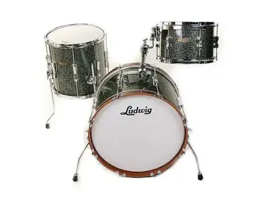 Ludwig LR318JX Club Date SE Jazzette 8x12 / 14x14 / 14x18" 3pc Shell Pack
