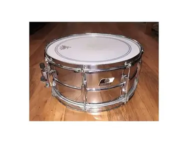 Ludwig LR719 Rocker Steel 6.5x14" 8-Lug Snare 2000s