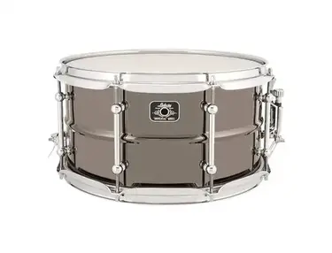 Ludwig LU0713C Universal Brass 7x13" Snare Drum with Triple Flange Hoops