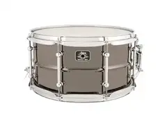 Ludwig LU0713C Universal Brass 7x13" Snare Drum with Triple Flange Hoops