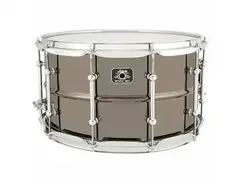 Ludwig LU0814C Universal Brass 8 x 14" Snare Drum with Triple Flange Hoops main image