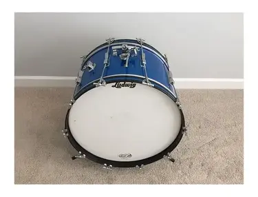 Ludwig No. 3246 Club Date 14x22" Bass Drum with Keystone Badge 1960s