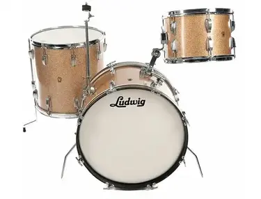 Ludwig No. 987 "Super Beat" Outfit 9x13 / 16x16 / 14x20" Drum Set 1960s