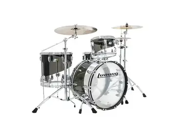 Ludwig Vistalite Reissue 50th Anniversary Fab Outfit 9x13 / 16x16 / 14x22" Drum Set