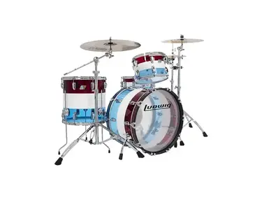 Ludwig Vistalite Reissue 50th Anniversary Pro Beat Outfit 9x13 / 16x16 / 14x24" Drum Set
