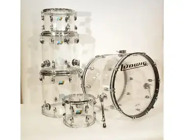 Ludwig Vistalite Reissue 8x10 / 9x12 / 14x14 / 16x16 / 18x22" Drum Set