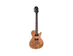 Luna APL-TAT Apollo Tattoo Solid Body Mahogany with Etching main image