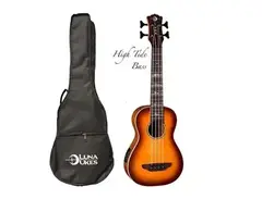 Luna High Tide Acoustic-Electric Bass Ukulele main image