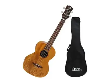 Luna Tattoo Tenor Ukulele