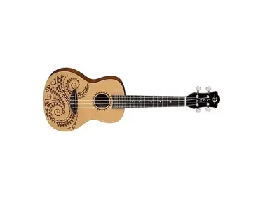 Luna TC-SPR Tattoo Spruce Concert Ukulele