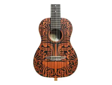 Luna UKETRIBAL6 Tribal 6-String Mahogany Ukulele