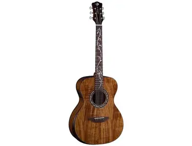 Luna Vineyard Series Koa Bevel Folk