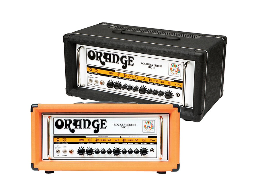 Orange Amplifiers Rockerverb 50 MK II 50W Tube Guitar Amp Head 