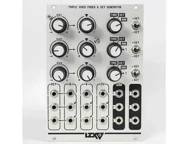 LZX Industries Triple Video Fader & Key Generator Eurorack Synthesizer Module