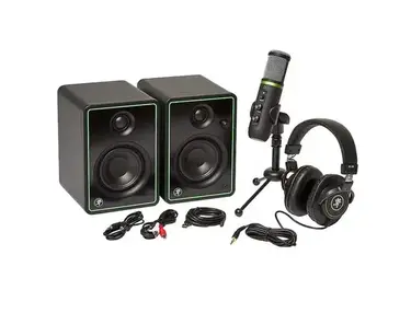 Mackie Creator Bundle with USB Microphone, Monitors, Headphones