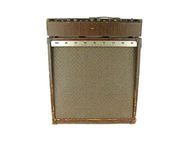 Magnatone Estey Custom 435 2-Channel 55-Watt 4x10 Bass / Guitar Piggyback