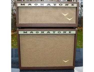 Magnatone Twilighter Stereo 22+22-Watt 2x12" Guitar Amp Half Stack