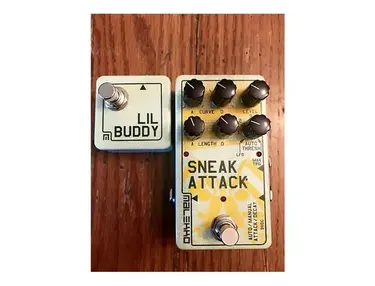 Malekko Sneak Attack Analog VCA w/ Lil' Buddy Expander Footswitch Pedal