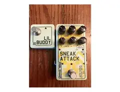Malekko Sneak Attack Analog VCA w/ Lil' Buddy Expander Footswitch Pedal main image