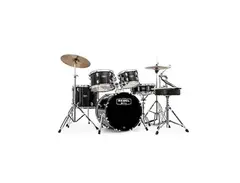 Mapex RB5844FTCDK Rebel 18x16" / 10x7" / 12x8" / 14x12" / 14x5" Complete 5pc Junior Kit w/ Cymbals main image