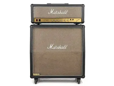 Marshall JCM 800 Lead Series Model 2204 50-Watt Master Volume Mk2 4x12" Guitar Amp Half Stack