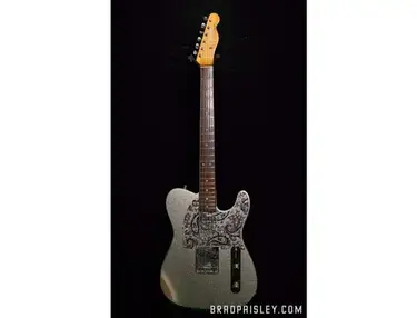 Fender 1962 Silver Sparkle Telecaster Electric Guitar