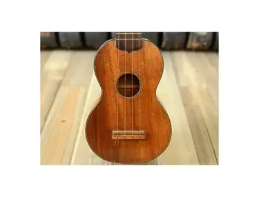 Martin Style 1K Koa Soprano Ukulele with Front Headstock Logo