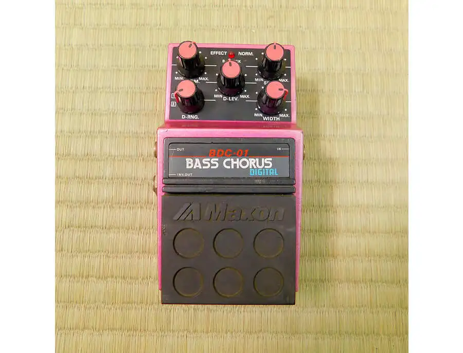 Maxon BDC-01 Bass Chorus - What To Know & Where To Buy | Equipboard