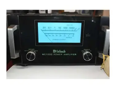 McIntosh MC1000 1000-Watt Mono Solid State Power Amplifier