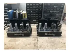 McIntosh MC60 60-Watt Mono Tube Power Amplifier Pair main image