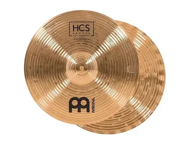 Meinl 14" HCS Bronze Soundwave Hi-Hat Cymbals (Pair)