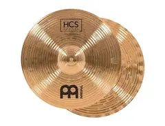 Meinl 14" HCS Bronze Soundwave Hi-Hat Cymbals (Pair) main image