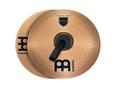 Meinl 16" B8 Bronze Medium Marching Cymbals (Pair)