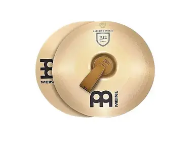 Meinl 18" B12 Bronze Medium Marching Cymbals (Pair)