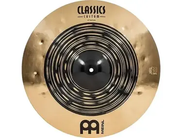Meinl 18" Classic Custom Dual Crash Cymbal