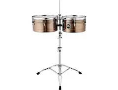 Meinl Artist Series Amadito Valdes Signature 14/15" Steel Timbales main image