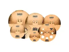 Meinl CC4680-DB Classics Custom Double Bonus 10/14/16/16/18/20" Cymbal Pack main image