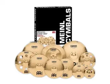 Meinl CC4680-TRB Classics Custom Triple Bonus 8/10/12/14/16/16/18/18/20" Cymbal Pack