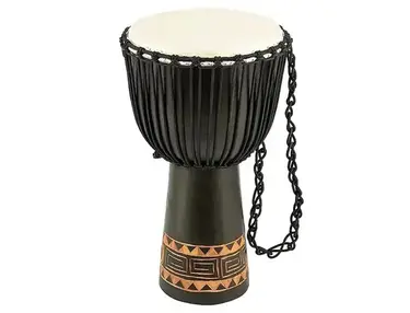 Meinl HDJ1-XL Headliner Congo Series 13" Rope-Tuned Wood Djembe - Extra Large