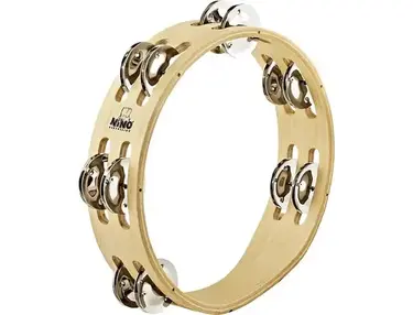 Meinl NINO50 Nino 8" Double Row Wood Tambourine