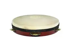 Meinl PA10AB-M 10" Wood Pandeiro with Brass Jingles main image