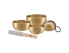 Meinl SB-U-1750 Sonic Energy Universal Singing Bowl 4pc Set with Resonant Mallet main image