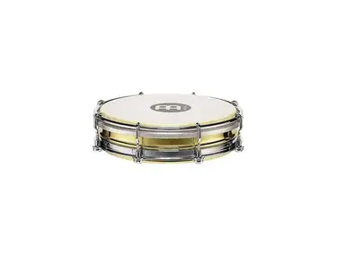 Meinl TP06AB-M Wood Tampeiro with Steel Jingles & Synthetic Head - 6"