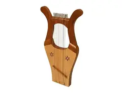 Mid East HKNA-L 27" 10-String Kinnor Harp main image