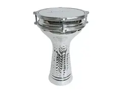 Mid-East MAS6 Tunable Aluminum Doumbek with Synthetic Head - 6.5x11.5" main image