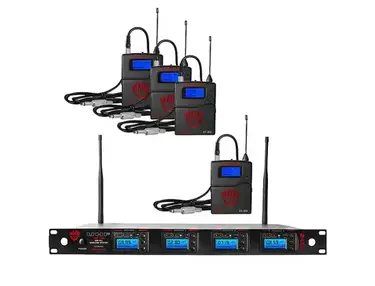 Nady 4W-1KU GT Quad True Diversity 1000-Channel UHF Wireless Instrument System
